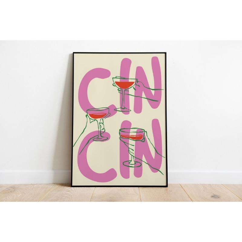 Retro Italian Cocktail Pizza Japanese Ramen Club Wine Cheese Food Poster Print Wall Art Pictures Canvas Painting Room Home Decor