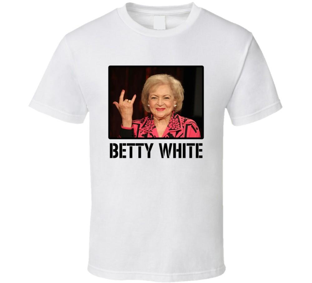 Betty White Actress Star Fan T Shirt Unisex T-Shirt XXL