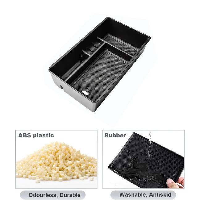 SixthSmoy Armrest Box For Toyota Venza   2024 Center Console Secondary Tray Car Storage Organizer ABS Car Accessories