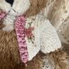 [USED] Retro Teddy Bear, Size 23cm. Old But Undamaged. Cardigan Purchased In Australia.