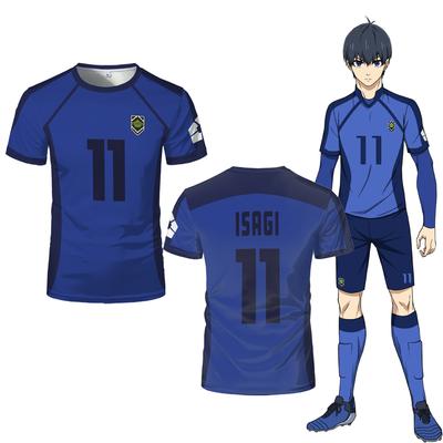 Anime Japonez Blue Lock Isagi Yoichi Tricou Fotbal Cosplay Hyoma Chigiri Meguru Bachira Tricou Original