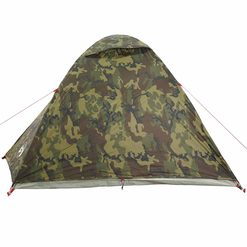 Dome Tent for 4 Persons Camouflage Waterproof
