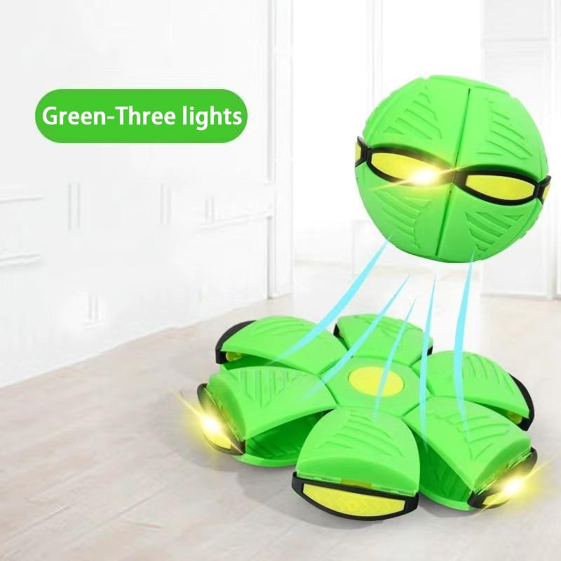 Fliegende Untertasse Hüpfball Ist Ein Langlebiges Elastisches Lustiges Hunde Haustierspielzeug Geeignet für Outdoor-Aktivitäten Bewegung Eltern Kinder Spielzeug