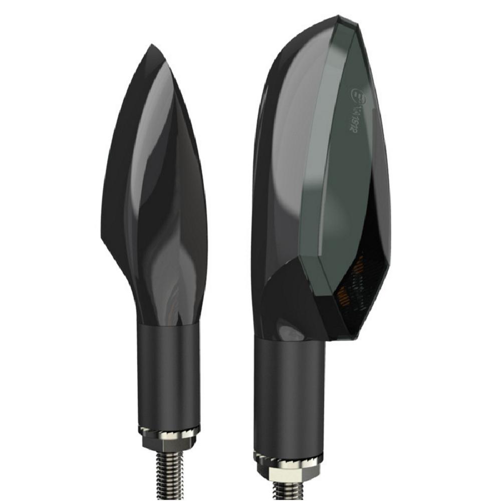 

4Pcs Front+Rear Tailight Dual Colors 3 In 1 Drl Brake Flowing Turn Signal Light