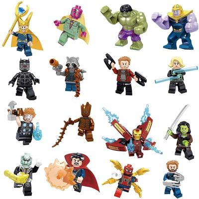 Avengers Blocks Marvel Iron Man Toys Birthday Gift for Boys Building Blocks [16 Blocks]