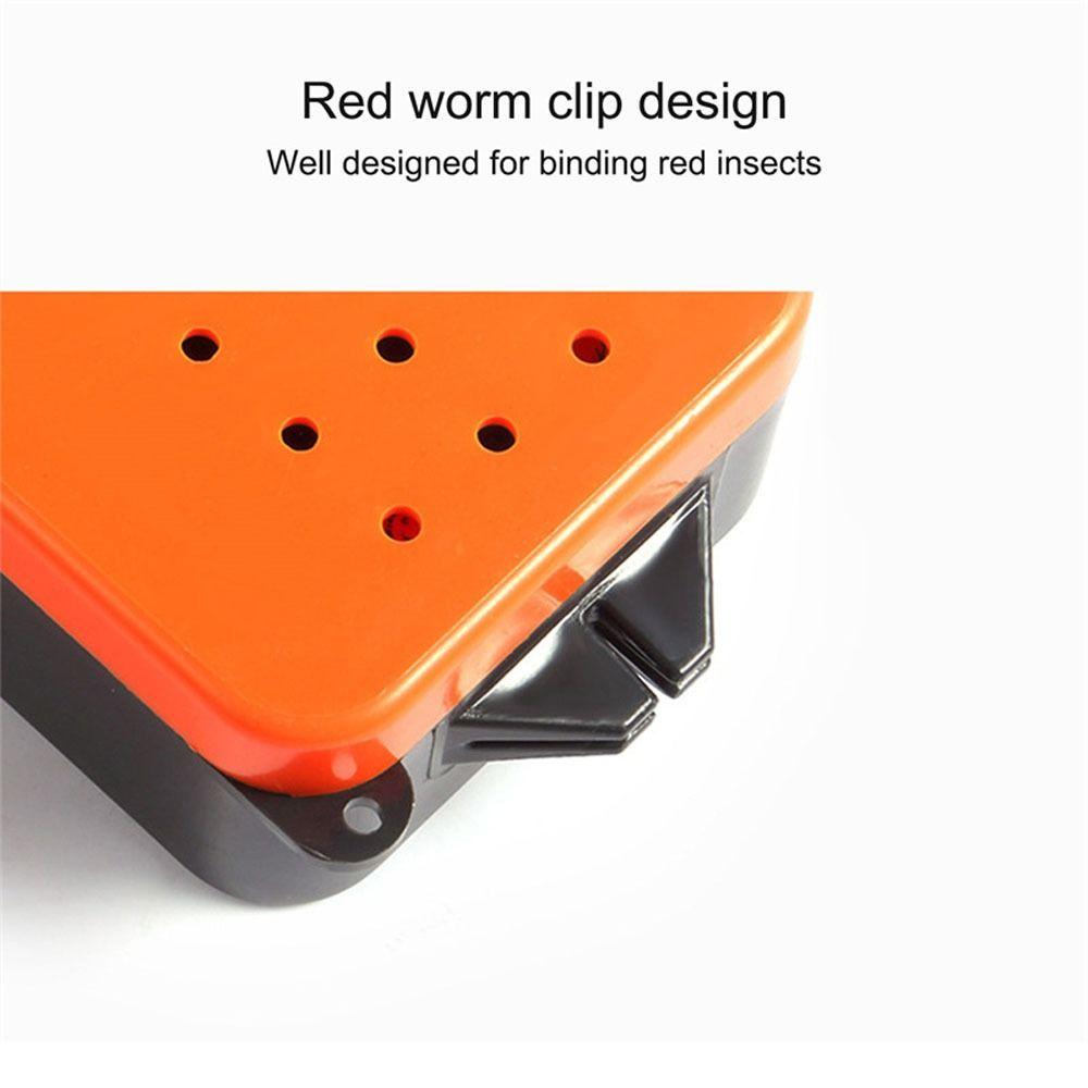 Space Fishing Tool Fishing Tackle Boxes Lure Case Worm Container Fishing Bait Box Baits Container