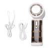 Portable Handheld Turbo Fan Battery Operated Up To 12 Working Hours USB Rechargeable Foldable Cooling Fan for Outdoor