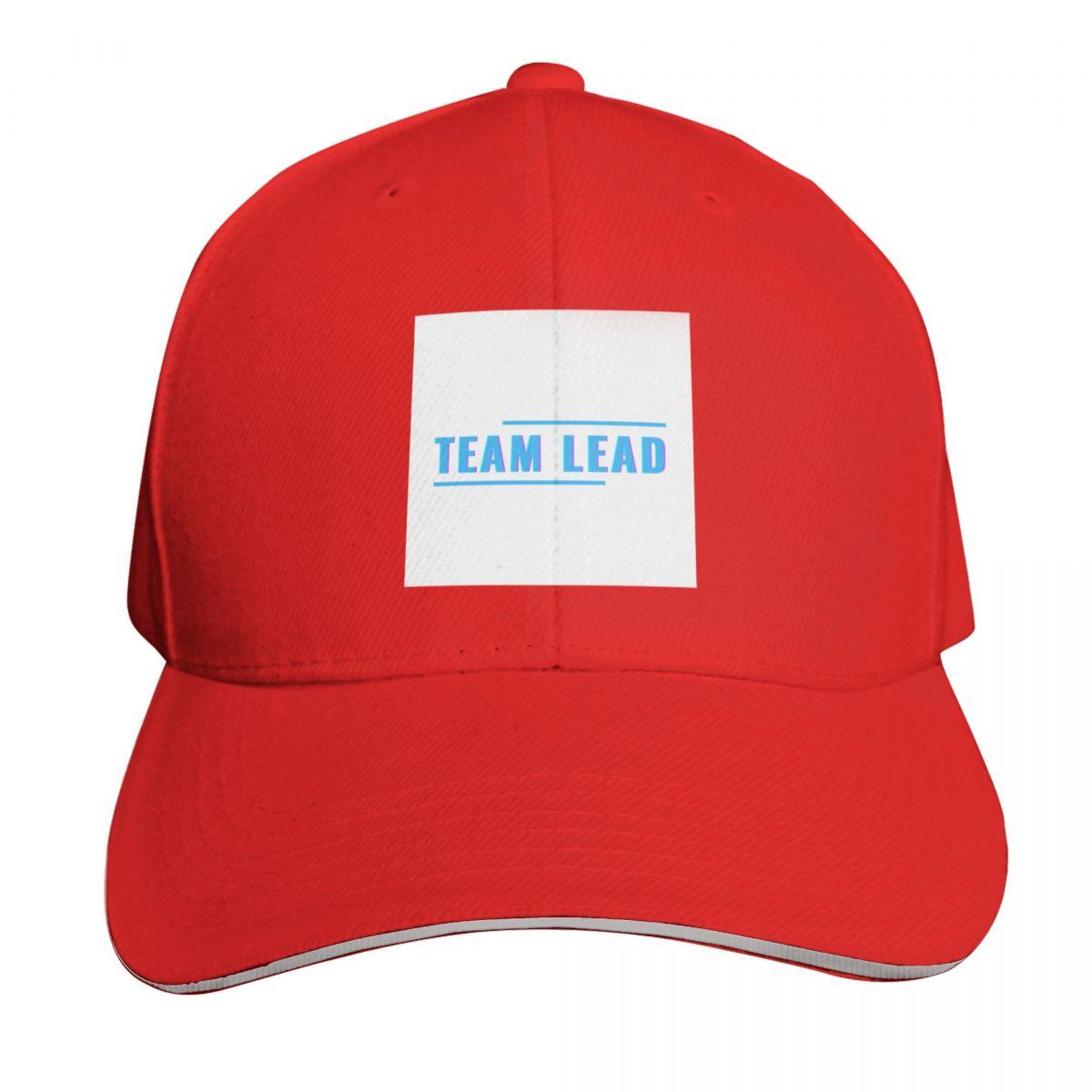 Team Lead Baseball Cap Hat Baseball Cap Snap Back Hat Unique hats Sunscreen Women Hats Unisexs