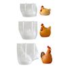 Chicken Shape Candle Mold Food Safe Silicone Creative Homes Decors Handcrafting Tool for Holidays Birthdays Parties