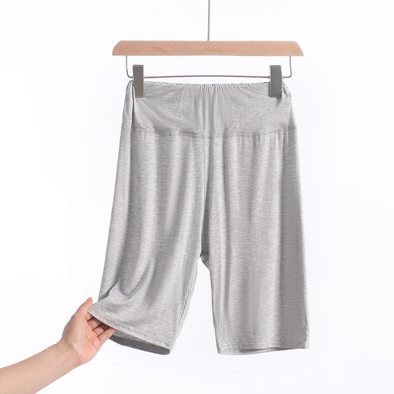 

Модальні легінси з високою талією для контролю живота для жінок - великий розмір, захист від просвічування, зручні захисні шорти XL