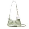 Gefaltete Achseltasche Damenmode Perlenkette Schulter Umhängetasche Damen Kleine quadratische Tasche