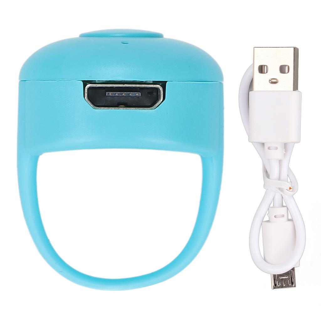 Smart Ring Controller Handlicher und praktischer Bluetooth-Fernbedienungsring für alle SmartphonesBlau