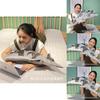 Creative Large Airplane Plush Pillow Soft Crystal Velvet Office Nap Cushion Gift