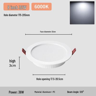 OEING Ultra-thin LED Recessed Downlight