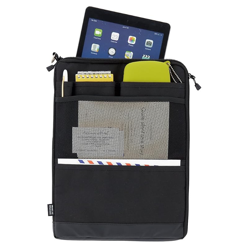 LIHIT LAB Bag-in-Bag A4 Vertical Navy A7683-11