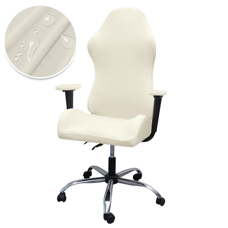 Dikke Polar Fleece Gaming Stoelhoes Hoge Elasticiteit Volledige Bedekking Computer Kantoor Draaibaar Lift Stoel Beschermer Overtrek chair cover