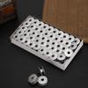 100Pcs Metal Bobbins for Flat Embroidery Car Sewing Machine Replacement Accessories272152A Slope
