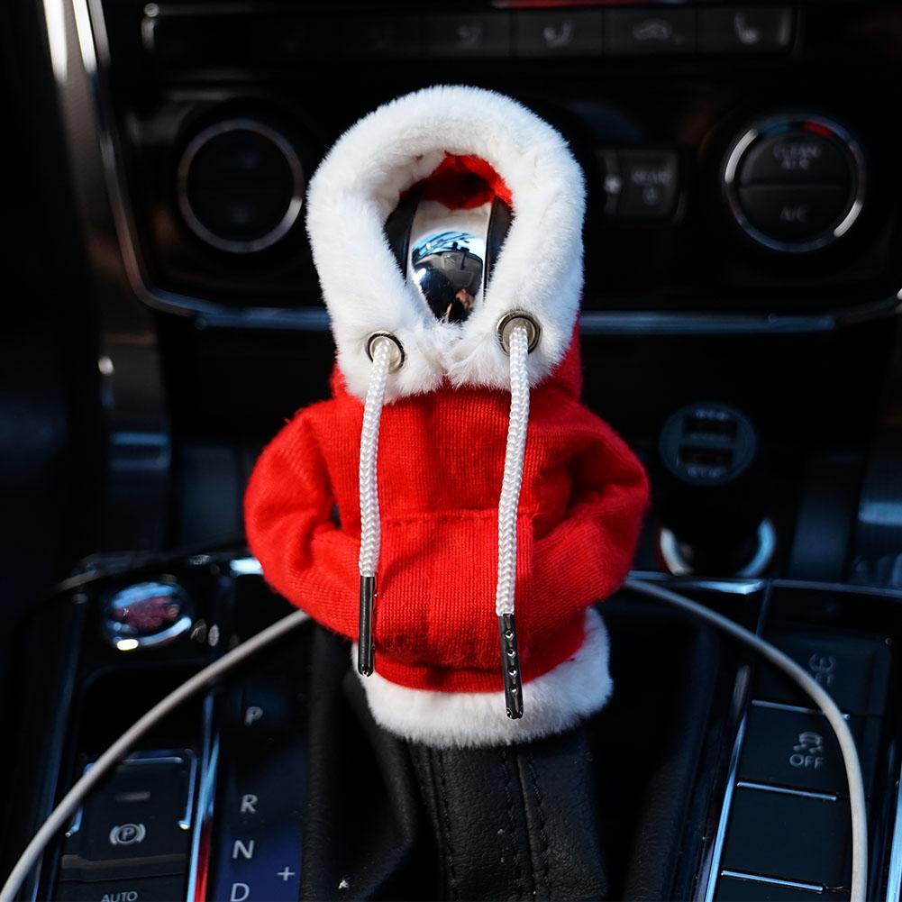 Car Gear Hoodie Shift Cover Christmas Decor Gearshift Gear Gear Cover Manual Cover Handle Lever Hoodie Knob Change Shift Ca A0O2