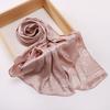 Malaysia's new imitation silky satin jacquard long scarf, women's shawl, headscarf MSL404