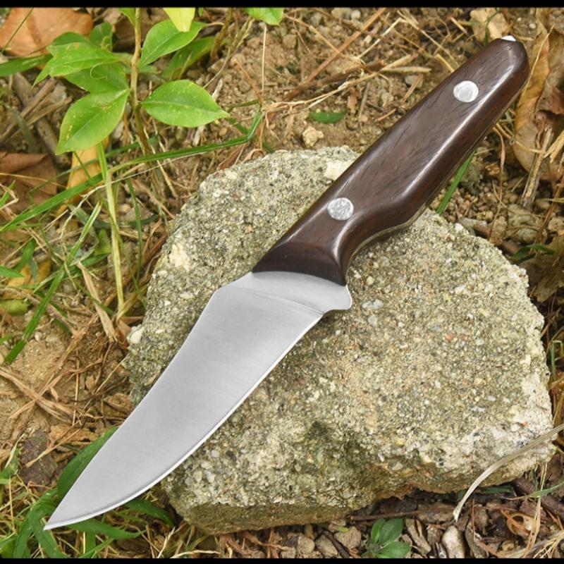 Edelstahlmesser, Küchenschälmesser, Fleischerbeil, Sushi-Messer, Obstschneider mit Messerabdeckung