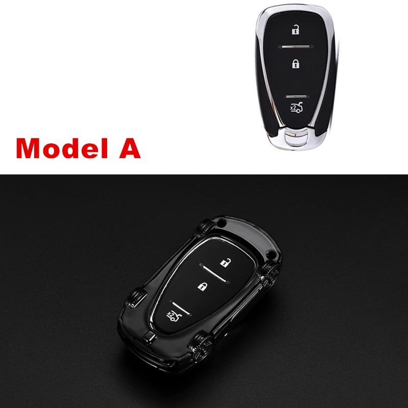 

Для Chevrolet Chevy Camaro Cruze Malibu Tracker Trax Aveo Opel Astra Corsa Lova Epica Автомобильный брелок для ключей Чехол Decora Model A