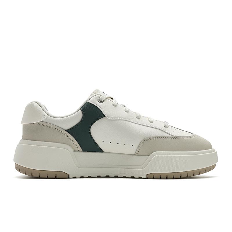 Fila Dinamica Casual Classic Retro Simple Versatile Low-Top Skate Shoes Men Sneakers Tofu-White Gray F12M542204FTO