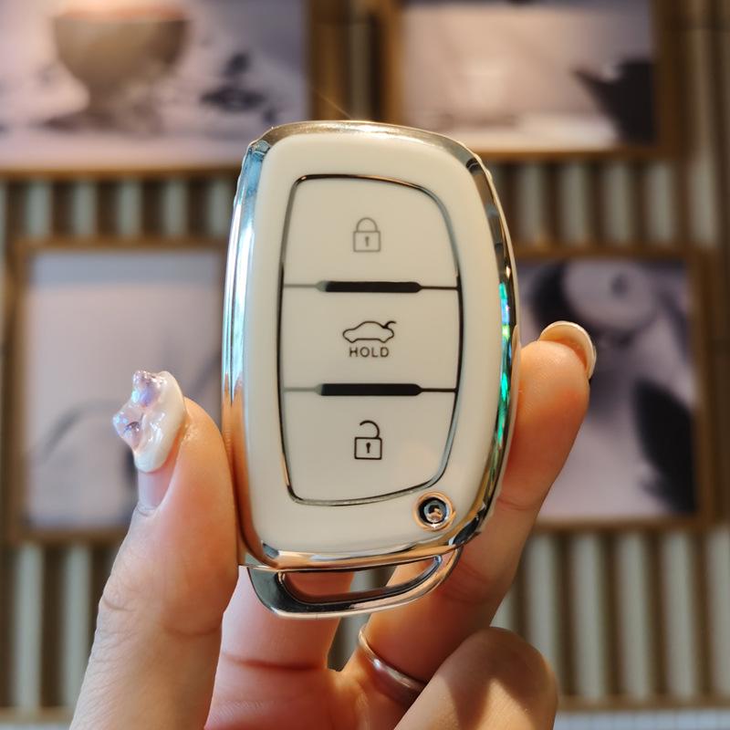 Modern Key Bag Compatible with Mingtu ix35, ix25, Langdong, Lingdong, Tucson, Sonata 9, Rena - Car Cover Buckle