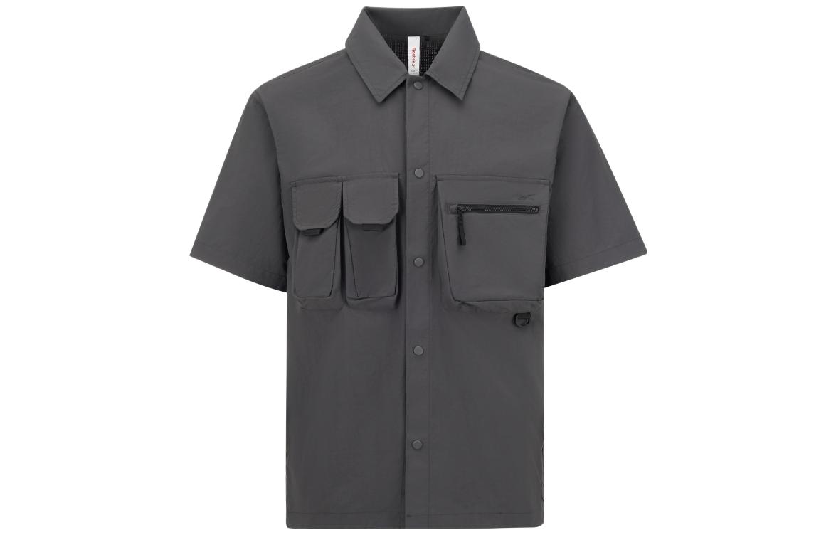 Reebok Shirt Men s Carbon Black 23RCS801MGH1 L