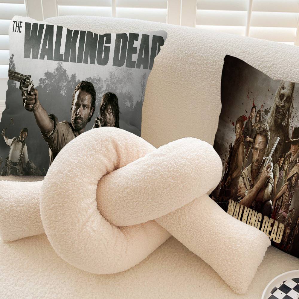 The W-Walking Dead Personalized picture text home decorative pillows Household Gifts 45x45cm