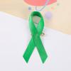 200PCS Colorful Ribbon Lapel Pins Solidarity Ribbon Pins Ribbon Texture Suitable for Volunteer and Nonprofit Events