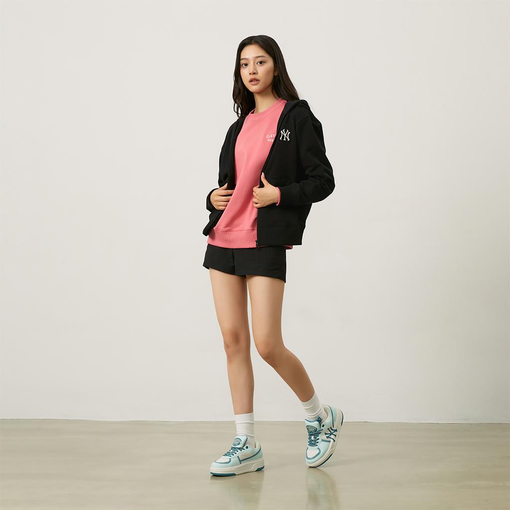 New MLB New York Yankees Basic Collection 24FW Sweatshirt Unisex Black 3ATRB0144-50BKS