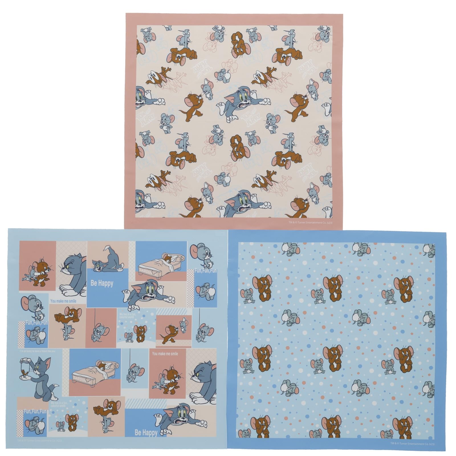 

Marushin Lunch Antibacterial and Tom and Jerry Colorful World Perfect for and Elementary Suitable for Girls and Character Product 4105068700 Cloths,