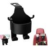 Multifunctional Car Seat Headrest Hooks Car Rear Seat Cup Holder with Cell Phone Holder and Storage Hooks for Bags Clothes
