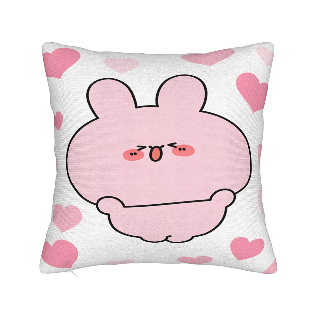 Pillow Cover Asamimichan and Anemimi  Morden Pillow Case For Sofa Couch Bed Living Room Pillowcases