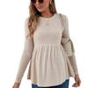 Autumn Winter Versatile Long Sleeve Maternity Pullover Dress