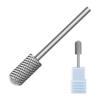 Grinding Head Steel Cylinder Nail Drill Grinder Bit For Precise Manicure Filing Acrylic Removal Salon Manicure Tool