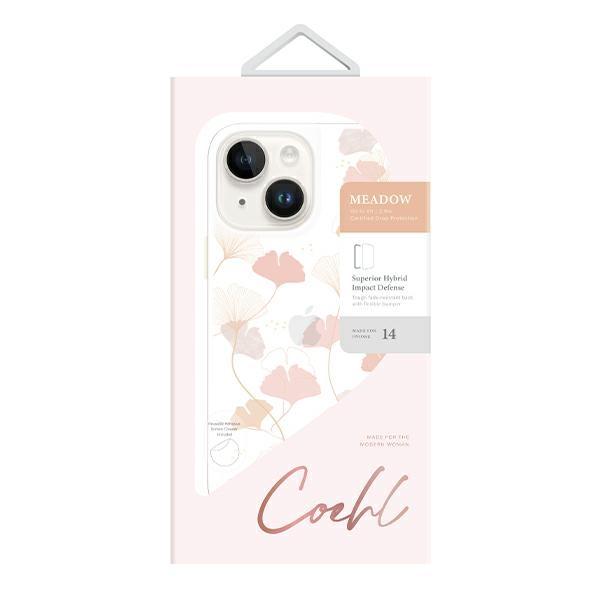 UNIQ Coehl Meadow iPhone 14 Plus/15 Plus 6.7" pink/spring pink case