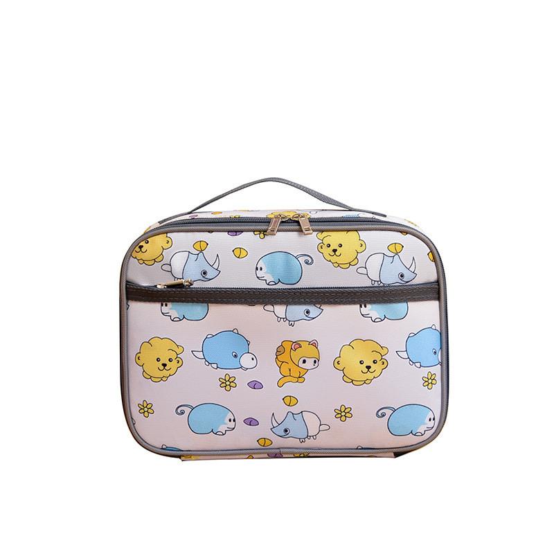 Cartoon Student Adorable Food Bag Lightweight Material Protective Features Kids