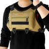 Front Chest Pack Adjustable Strap Fashion Sport Backpack Large Capacity Streetwear Chest Bag for Running Travel