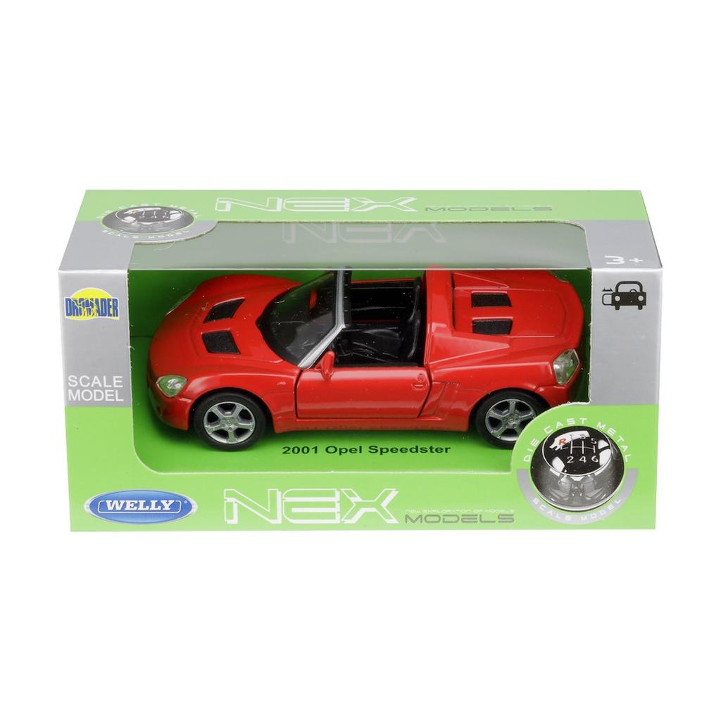 Model 1:34, Opel Speedster 2001, Red