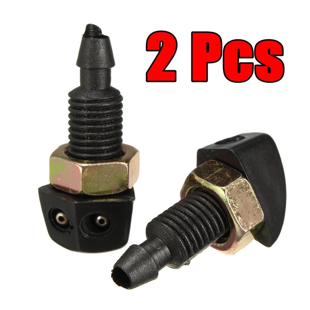Buy 2/10Pcs Universal Car Cleaning Auto Front Windshield Window Washer Sprayer Nozzle 9mm Thread