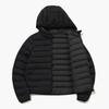 MunSingwear Women S Hooded Lightweight Down Jacket Black Mr322pjp95