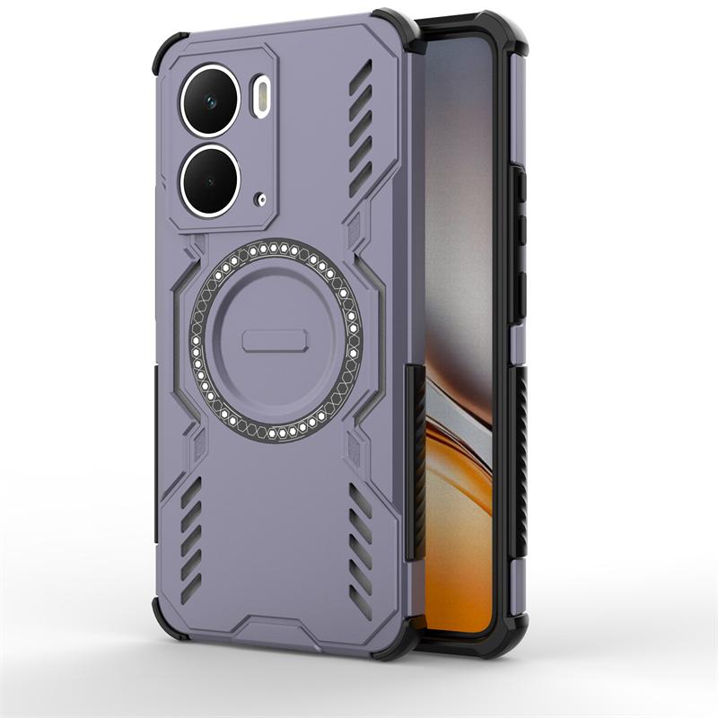 Shockproof Armor Case For Realme Neo 7x Magnetic Adsorption Wireless Charge Cover For Realme Neo 7x Case For Realme Neo 7x Case