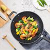 Die- Nonstick Wok Pan, Household Cooking Skillet for All Stovetops