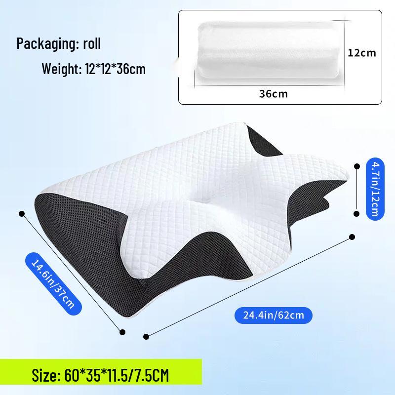 Cervical Support Butterfly Memory Foam Pillow