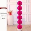 Honeycomb Ball Pillar Lantern for Wedding Room Decoration, Bride Photo Props, Double Happiness Wall Flower