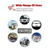 3 LED Daytime Running Light Waterproof IP67 Car Motorcycle DRL Constant/Flash