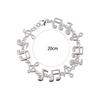 Adjustable Silver Bangle Aesthetic Eight Note Hand Chain Beautiful Music Note Bracelet  Girl
