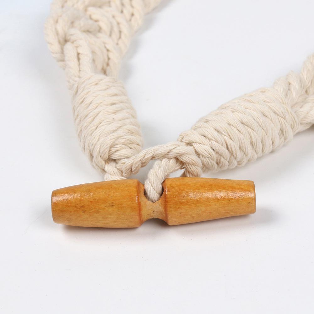 Handmade Braided Curtain Tiebacks - Modern Minimalist Style