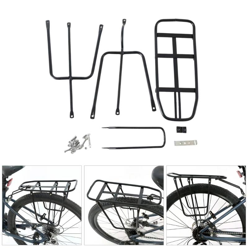 Mountain Bike Rear Luggage Cargo Rack Cycling Bag Stand Holder Bicycles Pannier Rack Road Bike Accessories Enduring